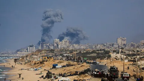 ฮามาสขออิสราเอลหยุดโจมตี อ้างตัวประกันหาย 2 คน-กำลังค้นหา