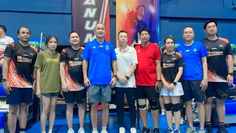 ทัพขนไก่ CIB จัดแมตช์กระชับมิตรกับทีมสื่อมวลชน การแข่งขันเต็มไปด้วยความสนุกสนาม