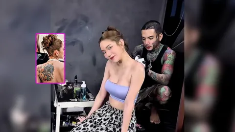 เปิดรอยสักใหม่ เบบี๋ สุพรรณี ทำแล้วสวยปังกว่าเดิม หลังชาวเน็ตแนะนำควรแก้ด่วน