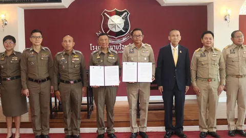 ปธ.บอร์ด บจธ.ร่วมพิธีลงนามร.ร.นรต.-กรมส่งเสริมปกครองท้องถิ่น