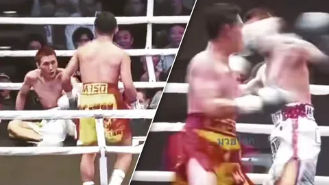 “นักมวยไทย” บุกกรุงโตเกียวต่อยได้นับ 8 จาก “นักมวยญี่ปุ่น” แต่สุดท้ายแพ้คะแนน (คลิป)