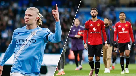 เทียบจำนวนประตู "เออร์ลิง เบราต์ ฮาลันด์" VS "แมนเชสเตอร์ ยูไนเต็ด" ทุกนัด รวมทุกรายการ