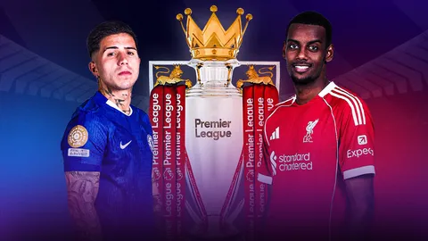 LIVE ถ่ายทอดสด เชลซี vs ลิเวอร์พูล วันนี้ 4 ต.ค. 68 ดูบอลสด 23.00 น. พรีเมียร์ลีก 2025-26