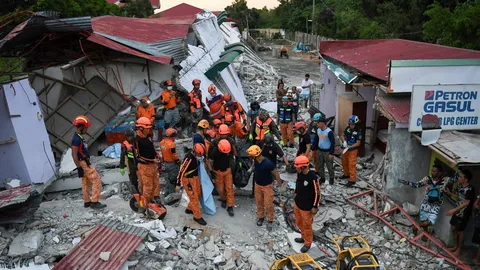 ยอดตายแผ่นดินไหวฟิลิปปินส์ พุ่งเป็น 72 ศพ สาหัสที่สุดในรอบ 12 ปี
