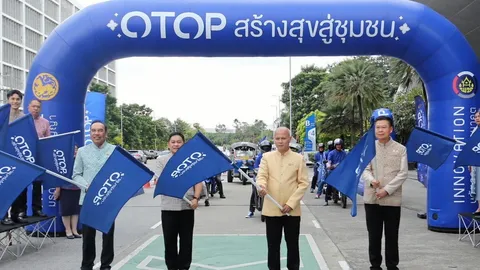 ขบวนคาราวาน งานโอทอป “กรมการพัฒนาชุมชน” จัดหนองคาย 4-10 ต.ค.