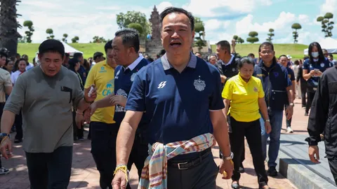 “อนุทิน” ขอทำหน้าที่ให้ดีที่สุด 4 เดือนนี้ หลัง “เนวิน” อวยพรให้เป็นนายกฯ อีก 4 ปี