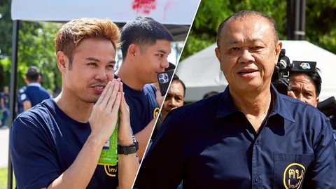 นักเตะบุรีรัมย์ ร่วมทำบุญวันเกิด “เนวิน ชิดชอบ” ครบ 67 ปี คึกคักทั้งวงการลูกหนังและการเมือง (คลิป)