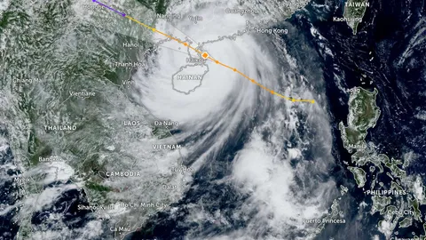 พายุไต้ฝุ่น "แมตโม" ทวีกำลังแรง จีนอพยพประชาชนกว่า 1.5 แสนคนก่อนขึ้นฝั่ง