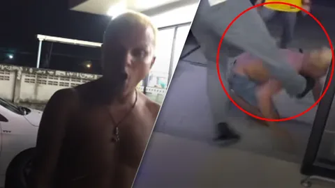 เปิดคลิปต้นเรื่อง "อำนาจ รื่นเริง" อดีตนักมวยแชมป์โลก ก่อนโดนต่อยจนหมดสภาพ (คลิป)