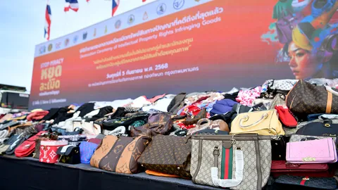 8 เดือน ยึดสินค้าละเมิดทรัพย์สินทางปัญญา กว่า 2.9 ล้านชิ้น เสียหากว่า 1,000 ล้าน