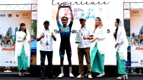 “ธนาคาร” ยอดเยี่ยมอาเซียน ทีมไทยแลนด์ก็ได้อันดับ 1 เลอ ทัวร์ เดอ ลังกาวี ที่มาเลย์