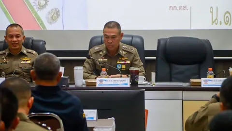 น.1 มอบนโยบาย 88 สน. ตั้งด่านตรวจที่ถูกต้อง ย้ำห้ามรีดไถชาวบ้านเด็ดขาด