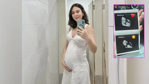 แมท ภีรนีย์ เปิดภาพอัลตราซาวนด์ลูกชายครั้งแรก หน้าตาน่ารักน่าเอ็นดูมาก