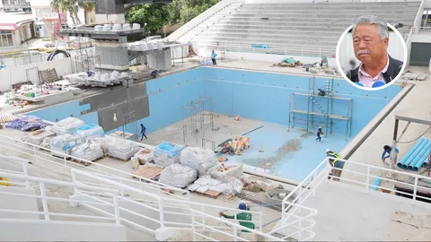 “ส.ว่ายน้ำ” ตอบแล้ว ปม “สระว่ายน้ำ” หลังแฟนๆ เป็นห่วงกลัวปรับปรุงไม่ทันซีเกมส์ อีก 2 เดือน