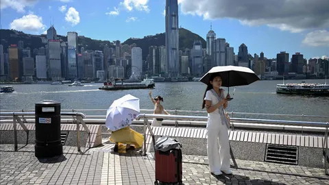 ฮ่องกงอุณหภูมิทะลุ 33 องศาหลายวัน ตุลาคมร้อนที่สุดเท่าที่เคยมีการบันทึกมา