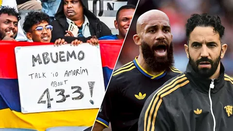 เอ็มเบอโม่ ช่วยหน่อย! แฟนบอลชูป้่ายสุดฮา ฝากบอก อโมริม เปลี่ยนแผนเป็น 4-3-3 ที