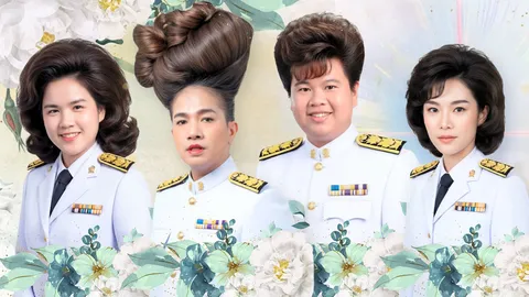 โรงเรียนดัง ทำภาพแสดงความยินดี "คุณครู" ด้วยทรงผมไทยโบราณสุดอลังการจนเป็นไวรัล