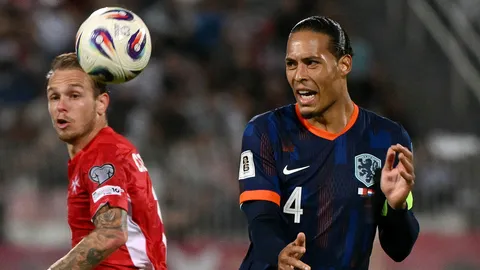 สื่อดัตช์รุมวิจารณ์ “ฟาน ไดจ์ค” เริ่มโรยรา! เกือบแจกโชคให้คู่แข่ง เนเธอร์แลนด์