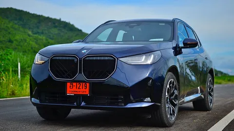 ประกอบไทย เครื่องดีเซลวิ่งไกล 1,000 กิโลเมตร ทดสอบ BMW X3 XDRIVE 20d M SPORT PRO G45