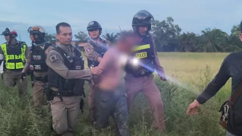 ล้อมจับระทึก "น้าเขย" ลวงเด็กหญิงวัย 13 ปีไปข่มขืน สุดท้ายหนีไม่รอด