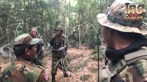 กองทัพภาค 2 ชี้ไม่ต่างอะไรกับโจรป่า ทหารกัมพูชา ตัดรั้วลวดหนาม บริเวณปราสาทตาควาย