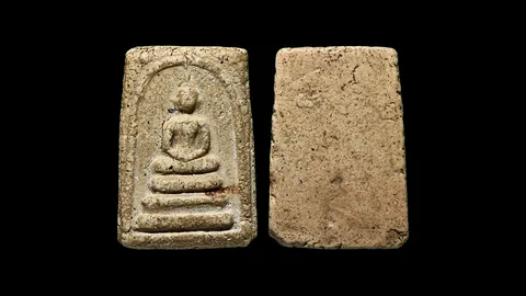 พระสมเด็จ พิมพ์เจดีย์ เพอร์เฟกต์ทั้งฟอร์มทรง พิมพ์พระ เนื้อมวลสาร มาตรฐานวัดระฆังฯ