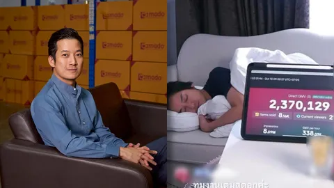 เชน ธนา นอนหลับกลางไลฟ์ สร้างมิติใหม่การขายของ ยอดพุ่งหลักล้าน