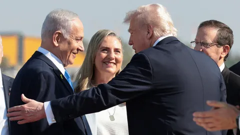 ทรัมป์ตรียมกล่าวต่อสภาอิสราเอล หลังการส่งมอบตัวประกันชุดแรก 7 คนตามข้อตกลงหยุดยิง