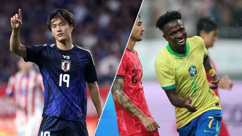 LIVE วิเคราะห์บอล ถ่ายทอดสด ญี่ปุ่น vs บราซิล 14 ต.ค. 68 ฟุตบอลอุ่นเครื่อง ดูบอลสด 17.30 น.