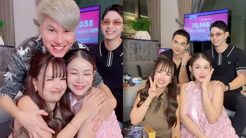 มิตรภาพดีๆ เจนนี่-ครูเบียร์ ไลฟ์ขายของด้วยกันครั้งแรก แถมใจดีไม่คิดค่าไลฟ์เพิ่ม