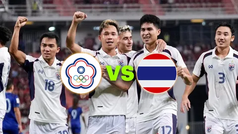 มาแล้ว ประกาศรายชื่อ 11 ตัวจริง “ทีมชาติไทย” ปะทะ “ไชนีส ไทเป” ชี้ชะตาคัดเอเชียน คัพ 2027