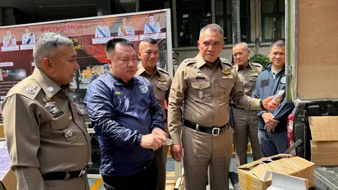 สืบภาค 1 ขยายผลจับขบวนการลักลอบขน "บุหรี่ไฟฟ้า" ยึดของกลางกว่า 4 หมื่นชิ้น