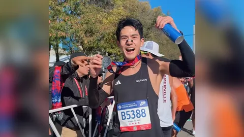 เต้ย พงศกร มาเหนือ ทำลายสถิติการวิ่งของตัวเองใน เมเจอร์ Chicago Marathon 2025 สำเร็จ