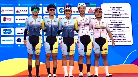 “เพชรดารินทร์” สู้สุดใจคว้าที่ 2 เอเชีย สองล้อรายการใหญ่ ทัวร์ ออฟ จงหมิง