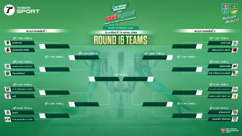 เปิดสายแข่งขัน Carabao 7-a-Side Cup 2025 สนามที่ 9