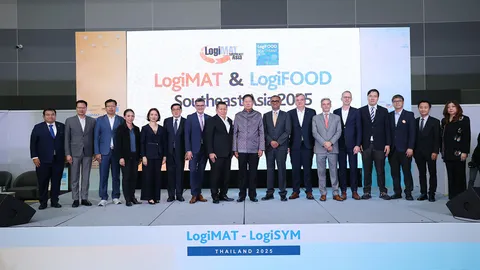 “LogiMAT & LogiFOOD Southeast Asia 2025” เปิดฉากยิ่งใหญ่! ไทยโชว์ศักยภาพโครงข่ายขนส่ง