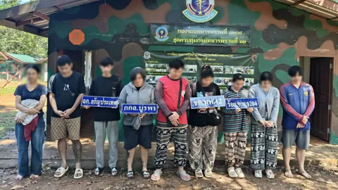 จับ 9 แอดมินเว็บพนัน ลอบข้ามแดนจากปอยเปตกลับไทย ยอมรับเบื่อหน่ายชีวิตสแกมเมอร์