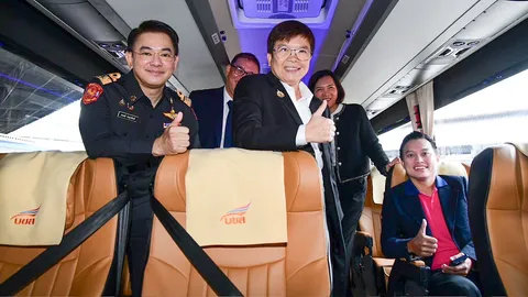 “มัลลิกา” สั่ง บขส. ปรับตัวสู้เอกชน เผยรถทัวร์ร่วม "คนละครึ่งพลัส" แน่นอน