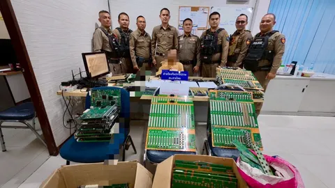 จับหนุ่มมีพิรุธ ขนแผงบิทคอยน์ อ้างซื้อมา 5 หมื่น จะไปหลอมเอาทองคำ แต่ไม่มีหลักฐาน