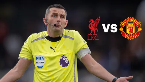 ลางไม่ดีแล้วแฟนหงส์! ส่องสถิติ "ไมเคิล โอลิเวอร์" เป่าแดงเดือด ผลไม่เคยเป็นใจให้ลิเวอร์พูล