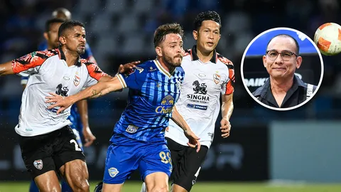 ผลบอลสด ชลบุรี เอฟซี เปิดบ้านเจ๊า เชียงราย ยูไนเต็ด 10 คน ผ่าน 8 นัด ยังไม่ชนะใคร