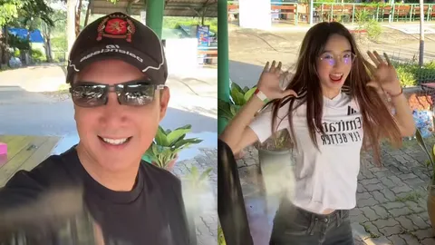 น้องณดา โชว์สเต็ปเต้นเพลงน่ารัก พ่อบรู๊ค ดนุพร ยืนดูลูกสาวด้วยความเอ็นดู