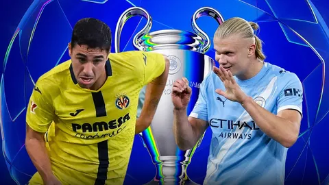 ช่องทางดูบอล LIVE บียาร์เรอัล พบ แมนซิตี้ ดูบอลสด คืนนี้ 02.00 น. ศึก UCL ยูฟ่า แชมเปียนส์ลีก