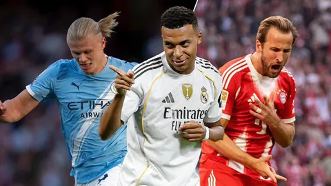 โหดทั้งๆ นั้น ส่องสถิติประตู-แอสซิสต์ "เคน-เอ็มบัปเป้-ฮาลันด์" รวมกันเกือบครึ่ง 1,000 ลูก