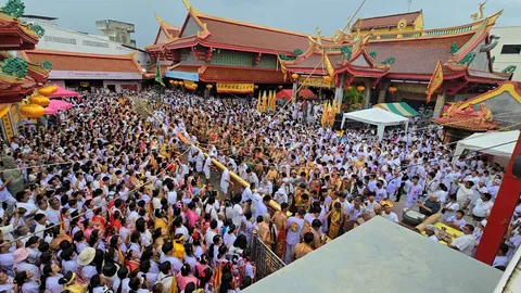 ททท.ประเมิน เทศกาลกินเจ 2568 ภูเก็ต-สงขลา รายได้ทะลุ 4,104 ล้านบาท โตแรง 31%