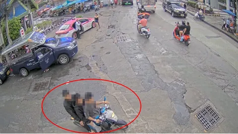 ครั้งแรกในไทย กล้อง AI ตำรวจท่องเที่ยว ดักจับผู้ต้องหาบัญชีม้า จับรวดเดียว 3 ราย (คลิป)