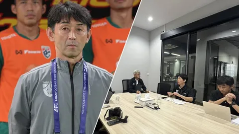 สะเทือน! สมาคมฯ ปลด “อิชิอิ” โดนแฟนบอลทีมชาติไทย ด่ายับ! ขู่ไม่เข้าสนามนัดดวล สิงคโปร์