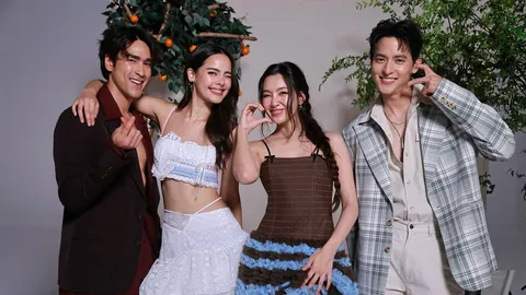 ช่อง3 ขนทัพซุปตาร์เสิร์ฟความสดใส แอน-โป๊ป-เบลล่า-เจมส์จิ-ญาญ่า-ณเดชน์ นำทีมถ่ายปฏิทินปี 2569