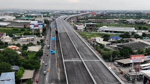 เปิดแล้ว "มอเตอร์เวย์ M82" บางขุนเทียน-เอกชัย เช็กจุดเข้า-ออก พร้อมทดลองวิ่งฟรี