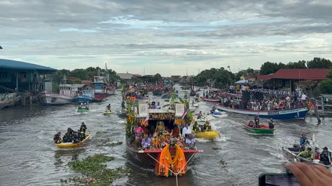 115 ปี พิธีแห่หลวงปู่ปานคลองด่าน ตำนานความเชื่อ ความศรัทธา ของคนทะเล